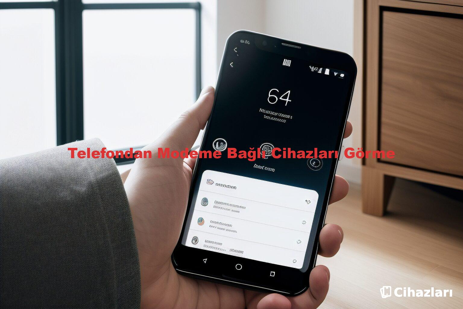 Telefondan Modeme Bağlı Cihazları Görme