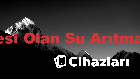 NSF Belgesi Olan Su Arıtma Cihazları