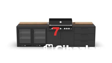 Gorgor Outdoor Kitchen Concept: Modern Mimariyle Uyumlu Bahçe Mutfağı Çözümleri