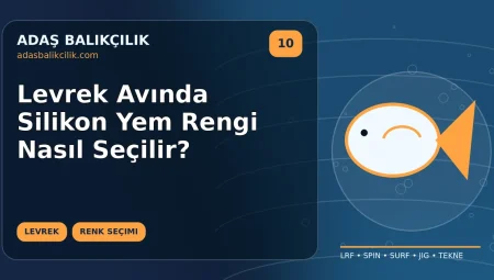Levrek Avında Silikon Yem Rengi Nasıl Seçilir?