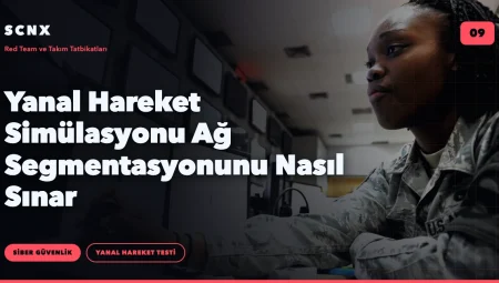 Yanal Hareket Simülasyonu Ağ Segmentasyonunu Nasıl Sınar