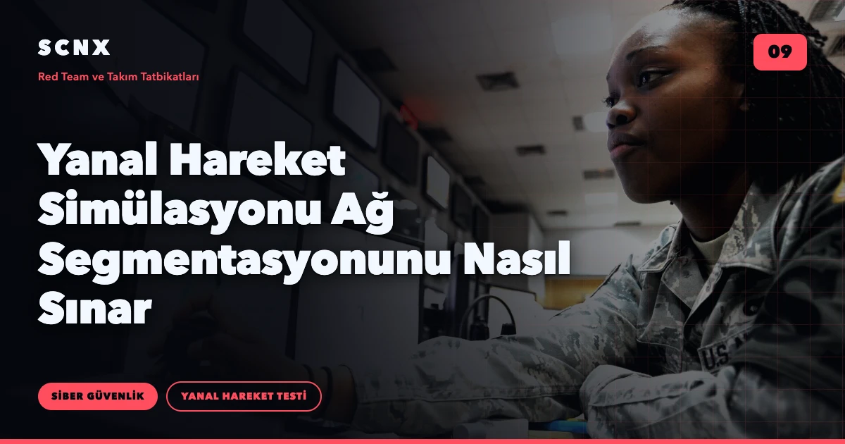 Yanal Hareket Simülasyonu Ağ Segmentasyonunu Nasıl Sınar